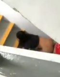 Semi Indo Ciduk Ngewek Sama Pacar Di Tangga