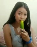 Nonton Cewek Sangek Pakek Timun