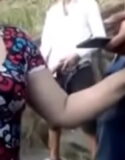 Isap burungku di liatin teman