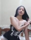 ANDINI VIRAL SANGEAN OMEK PAKE BAJU DINAS