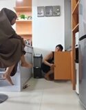 Tante mau berangkat pengajian